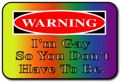 Warning I'm Gay