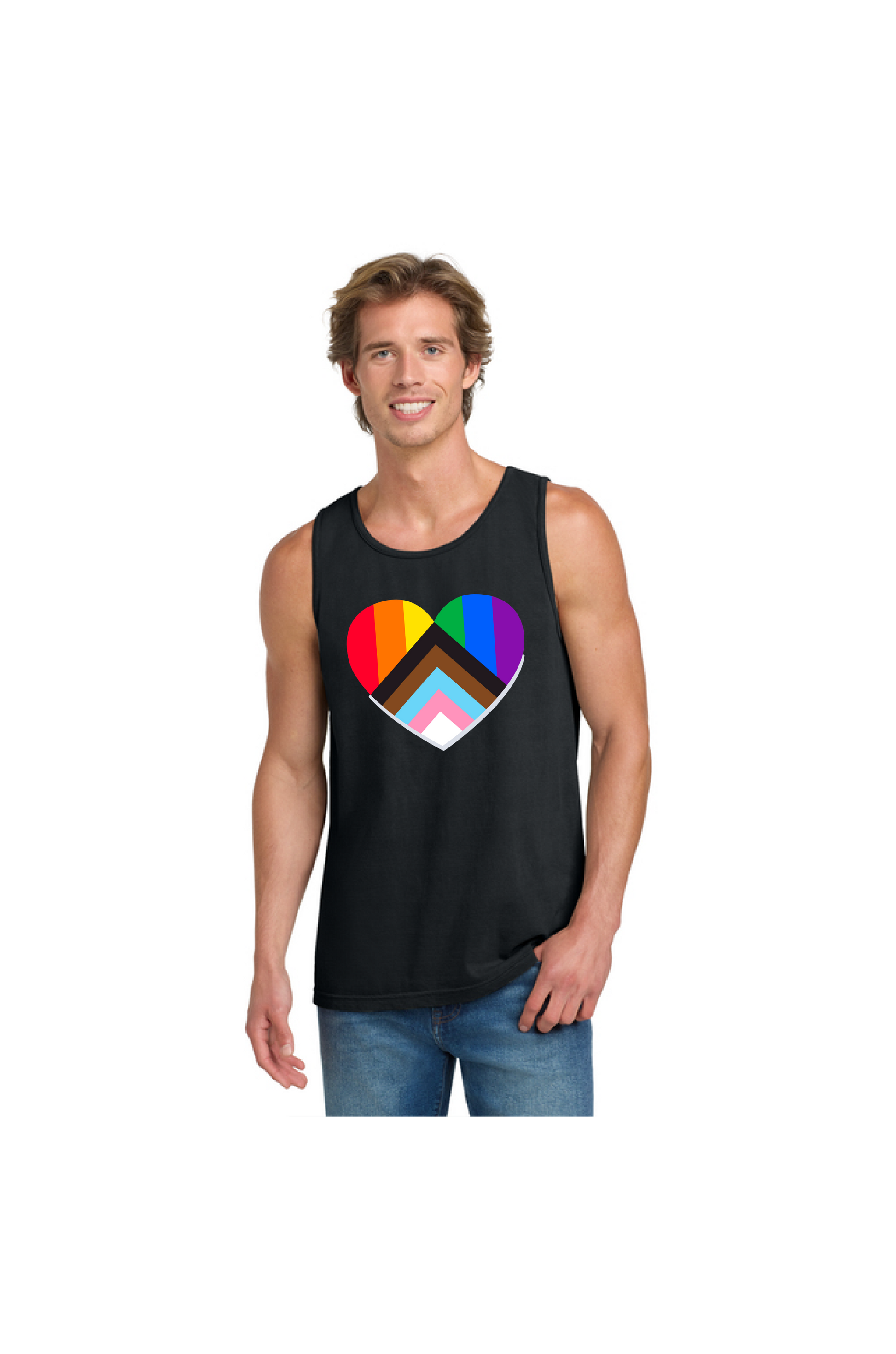 Gay Heart Tank Top