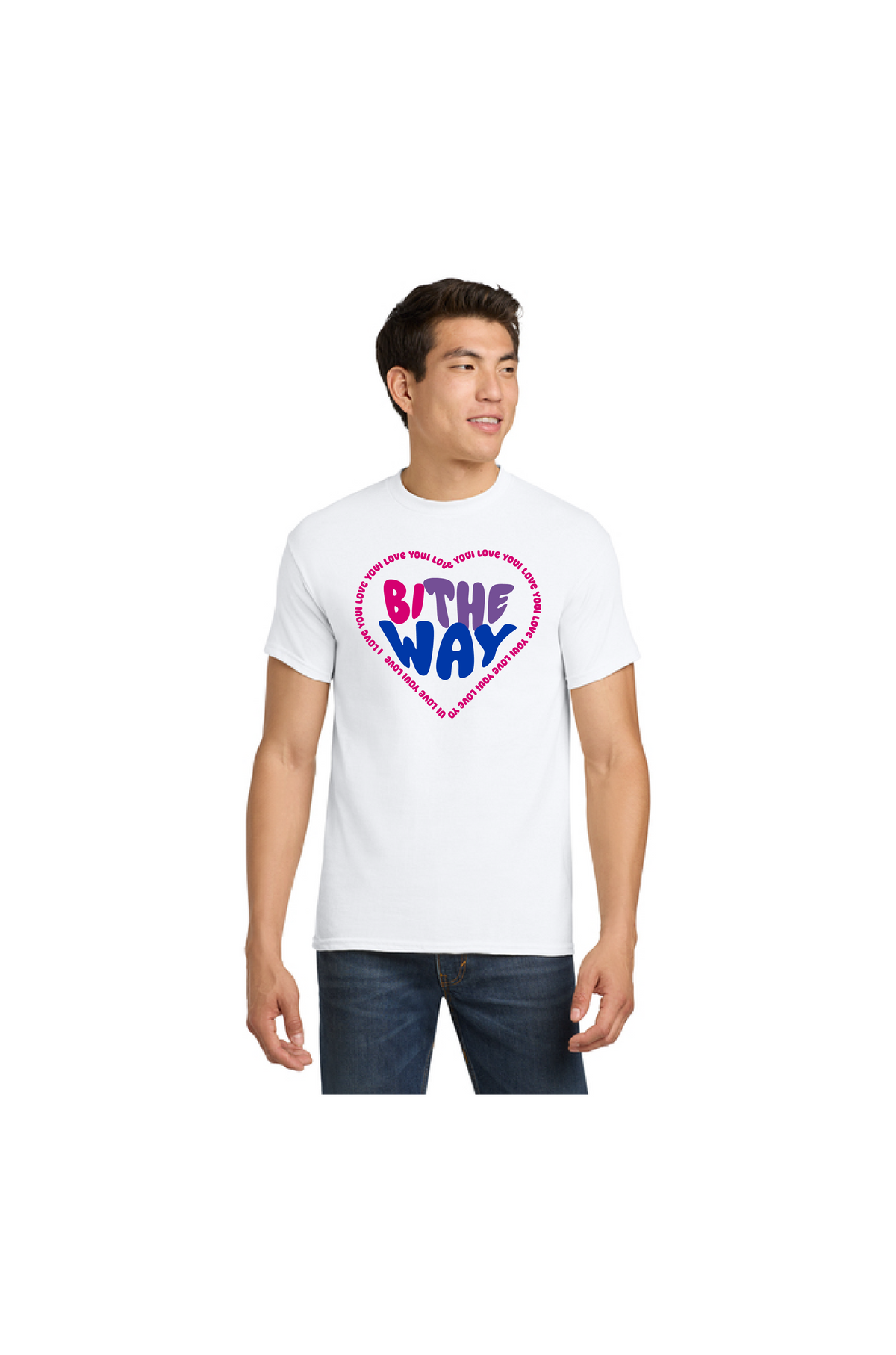 Bi The Way ILY Shirt