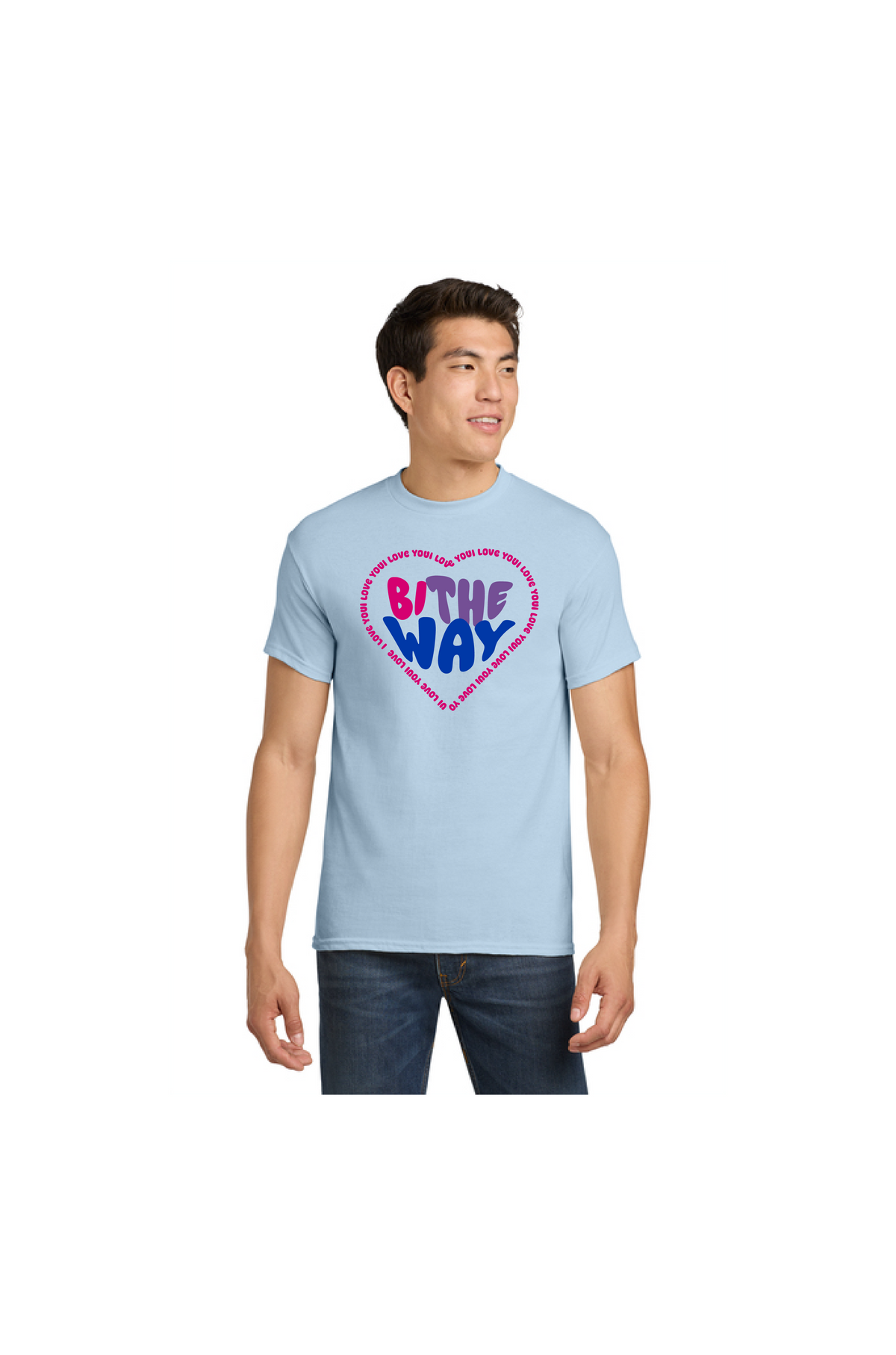 Bi The Way ILY Shirt