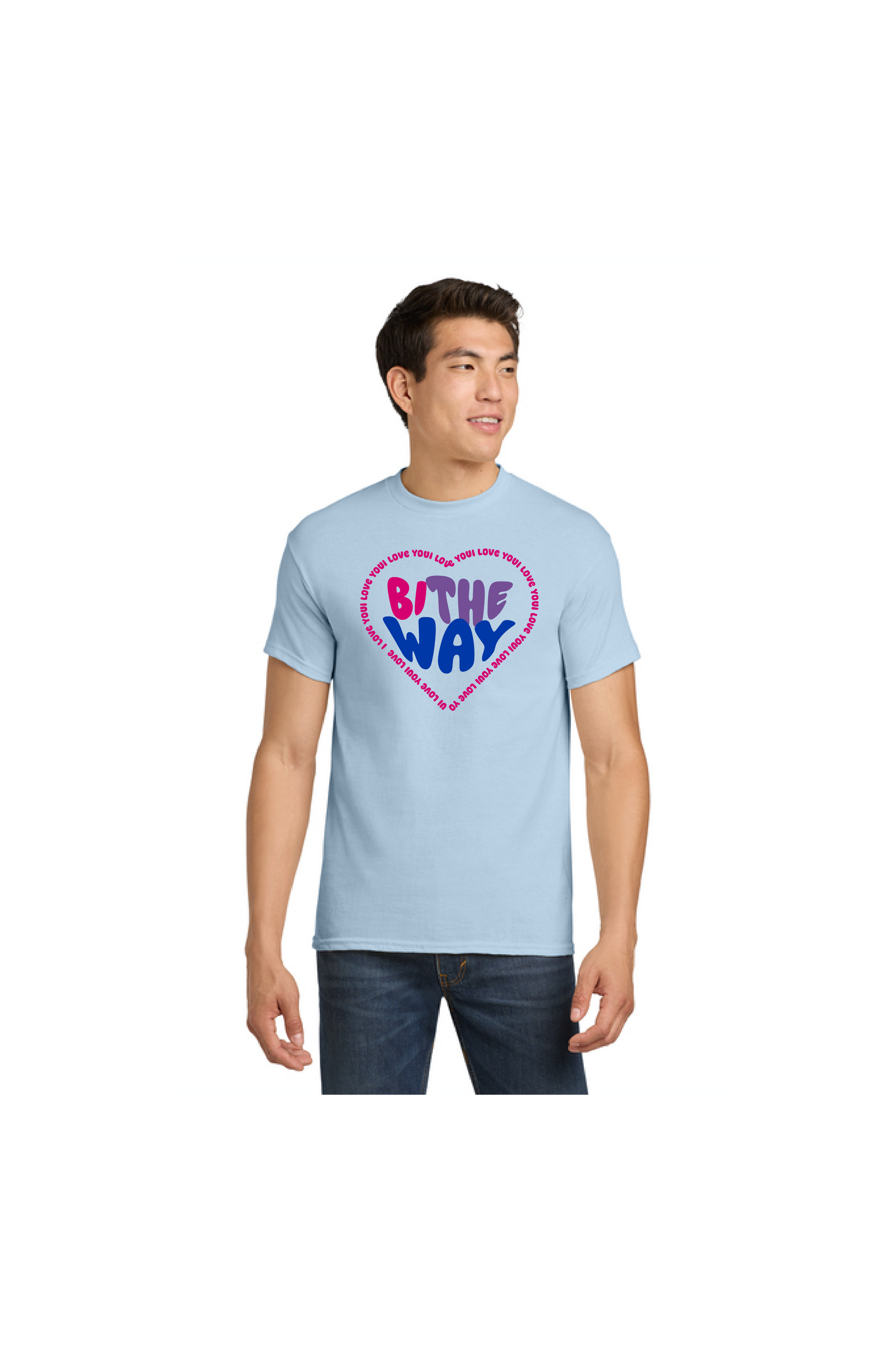 Bi The Way ILY Shirt