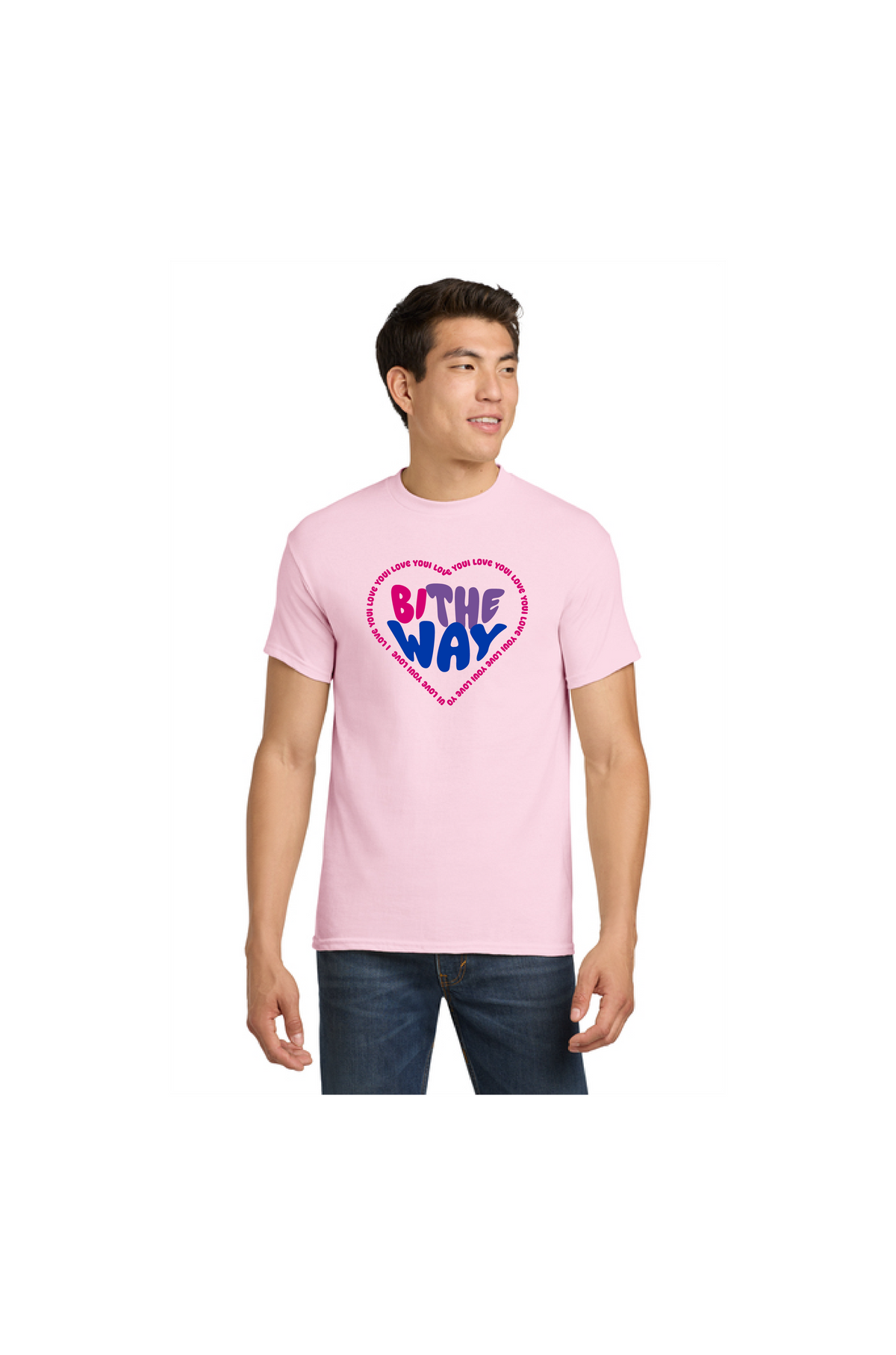 Bi The Way ILY Shirt