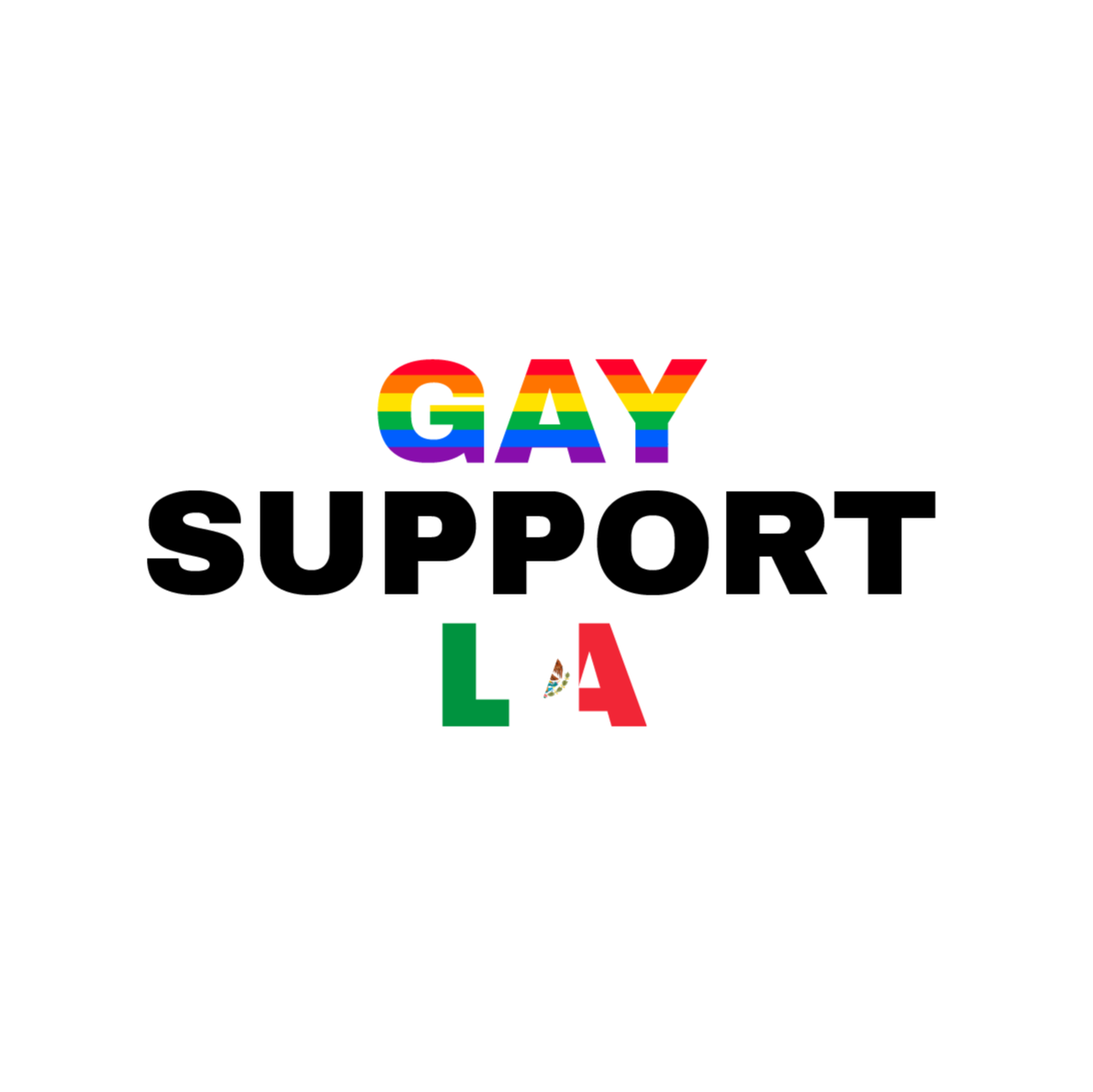 Gay Support LA Tank-Top