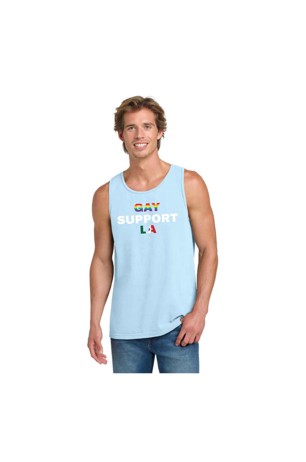 Gay Support LA Tank-Top