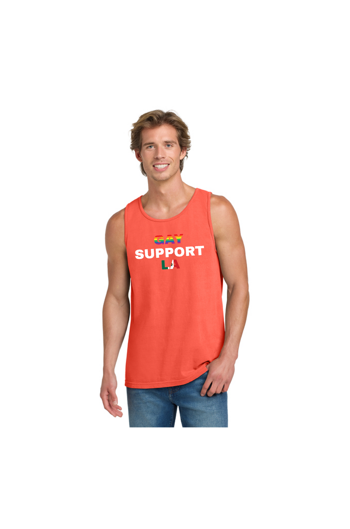 Gay Support LA Tank-Top
