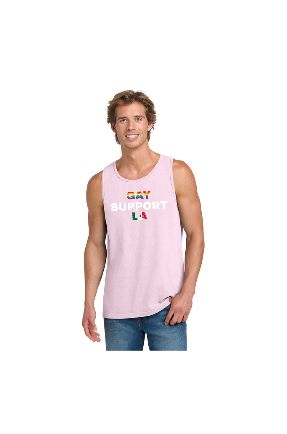 Gay Support LA Tank-Top