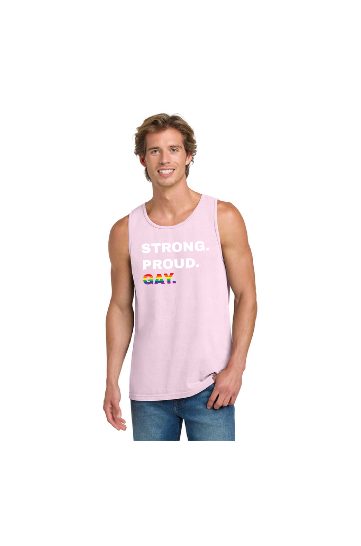 Strong. Proud. Gay Tank-Top