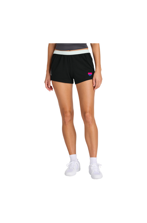 Bi Heart Shorts