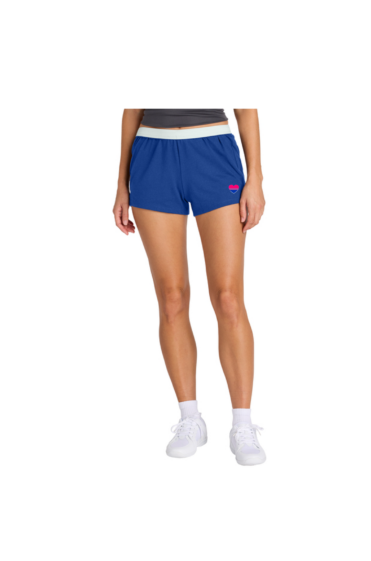 Bi Heart Shorts
