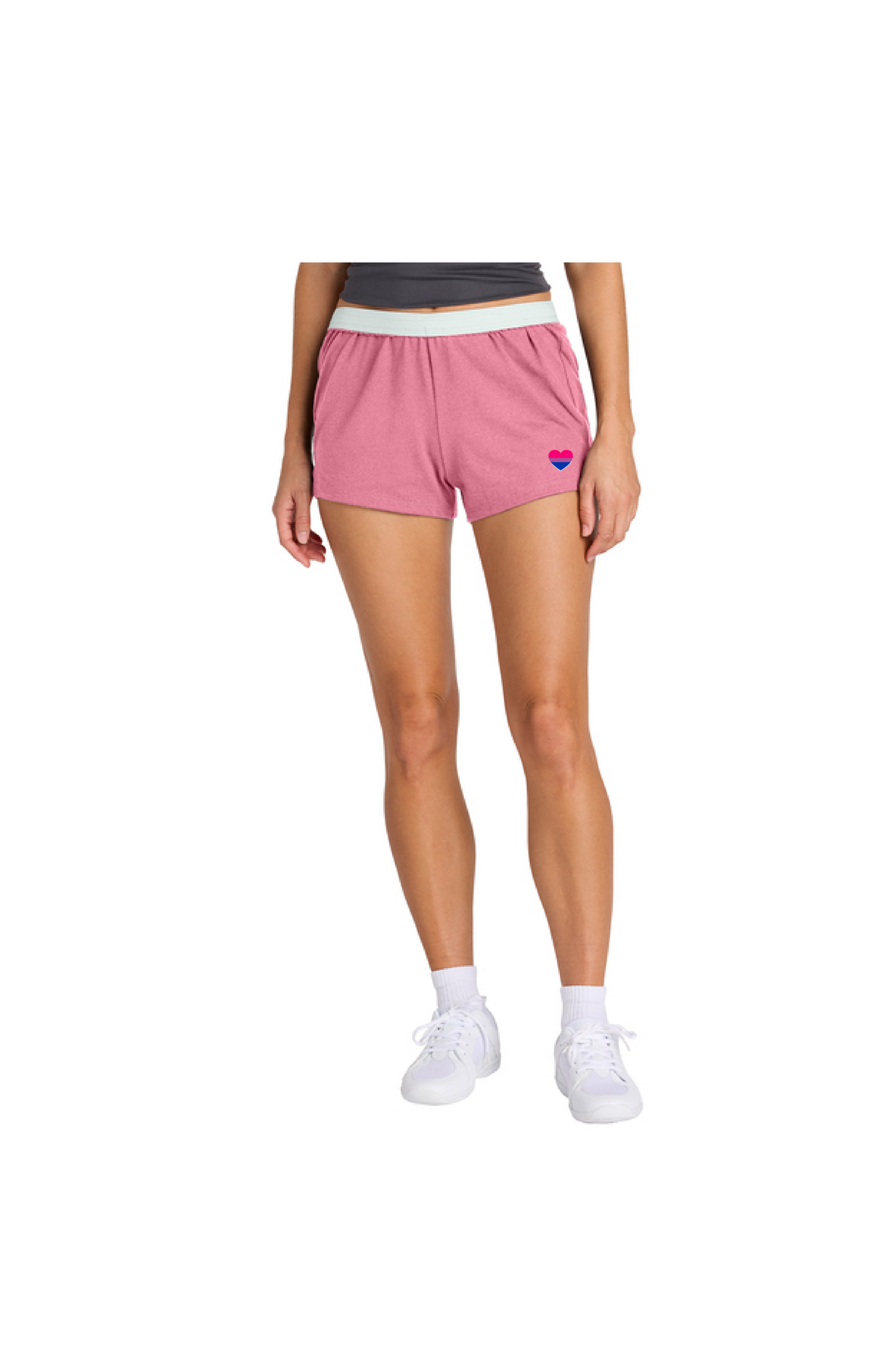 Bi Heart Shorts