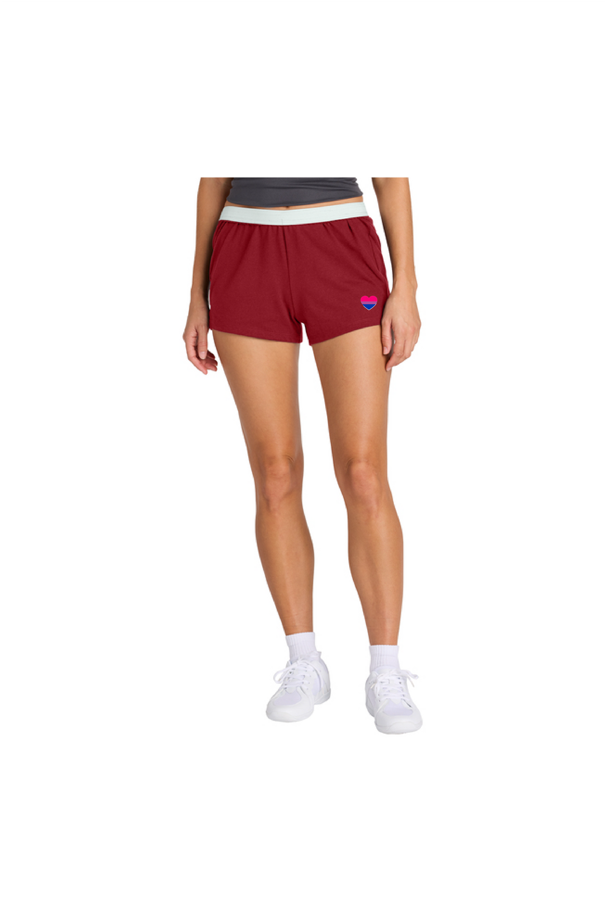 Bi Heart Shorts