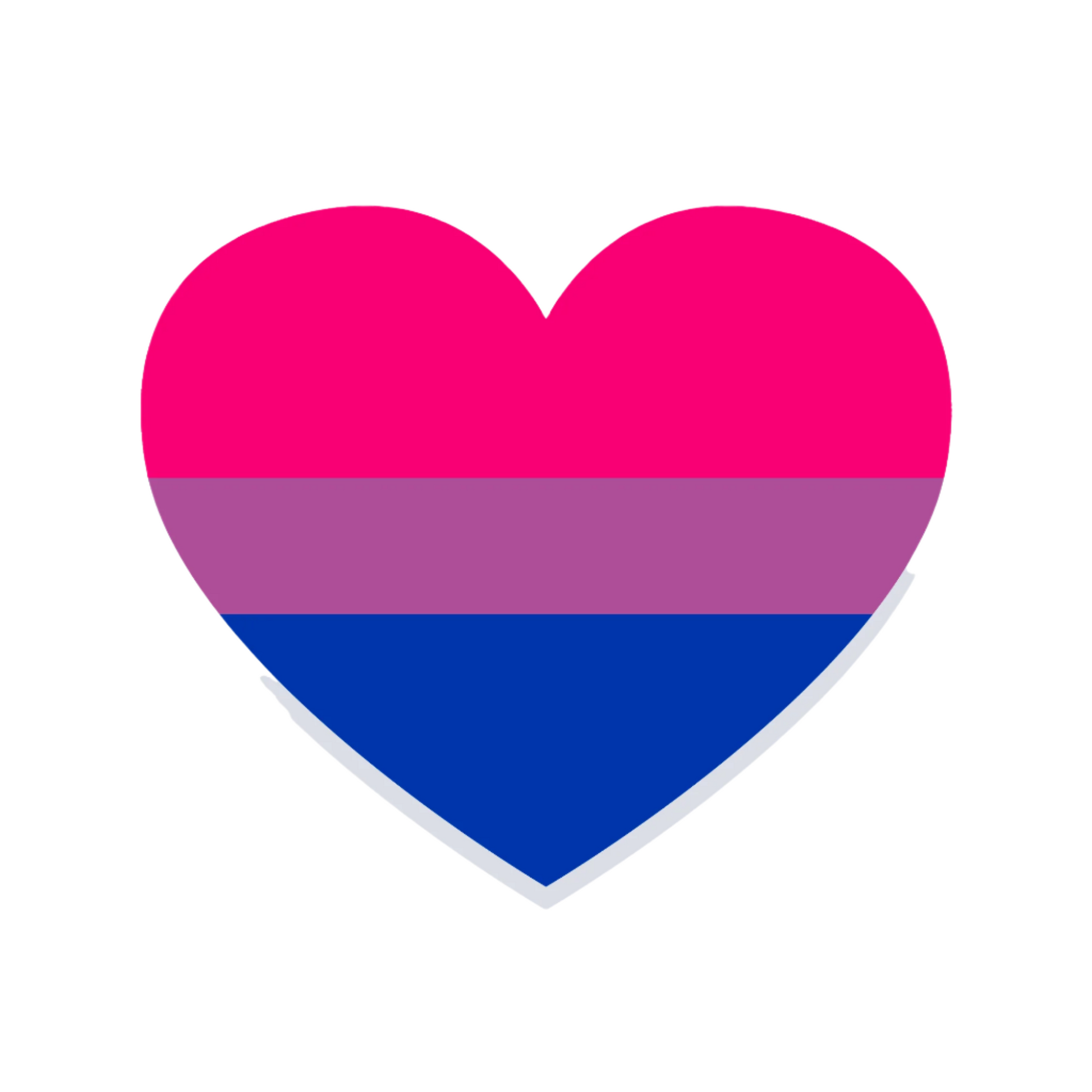 Bi Heart Tank Top