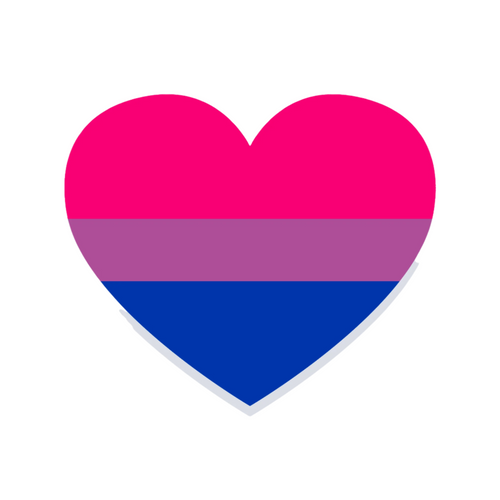 Bi Heart Shorts