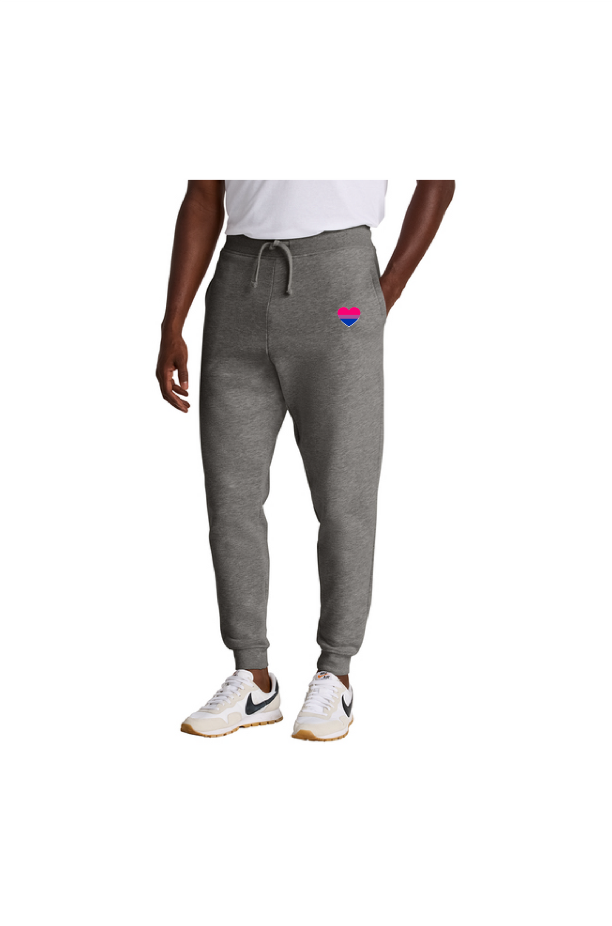 Men's Bi Heart Sweatpants