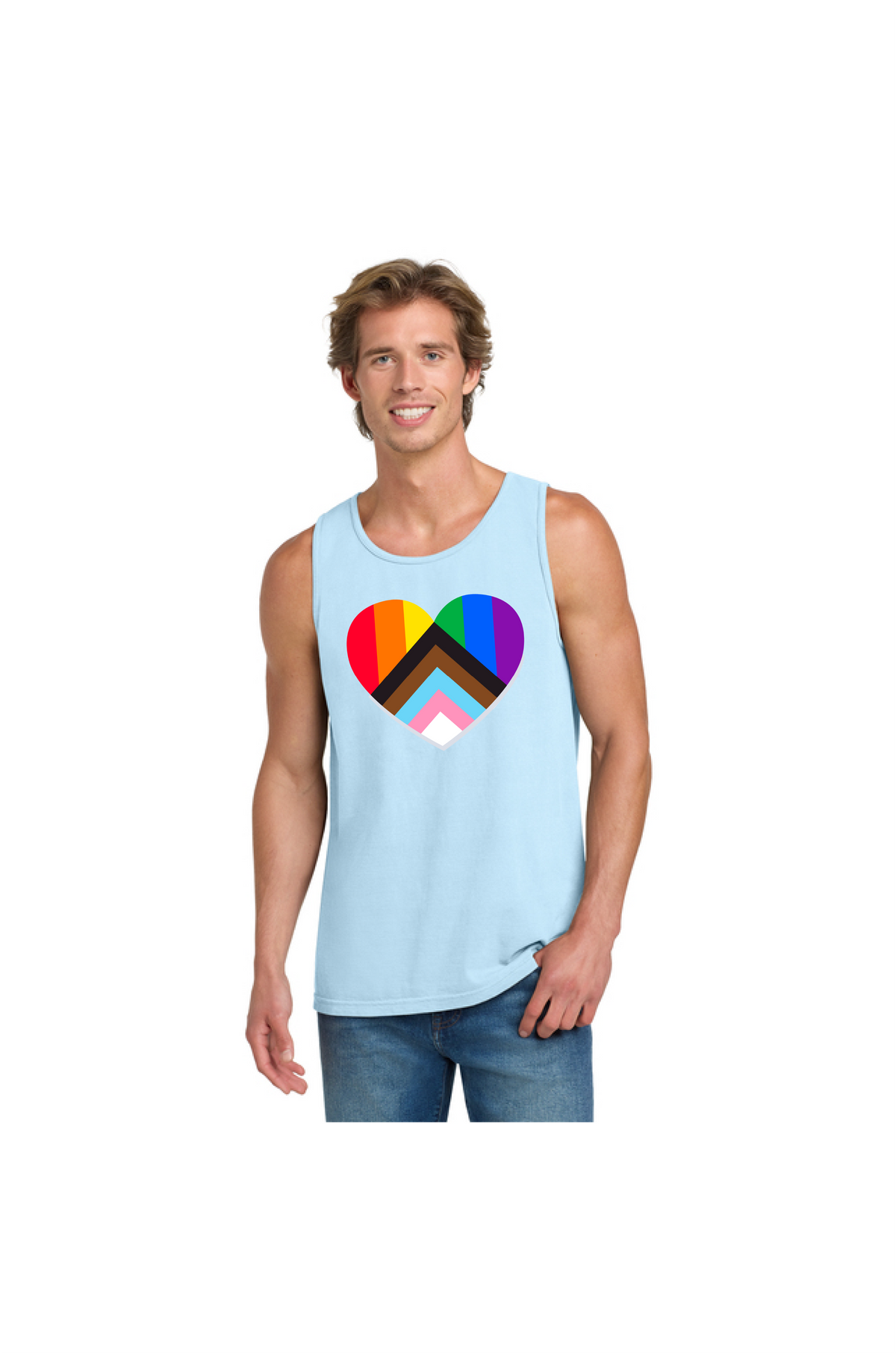 Gay Heart Tank Top