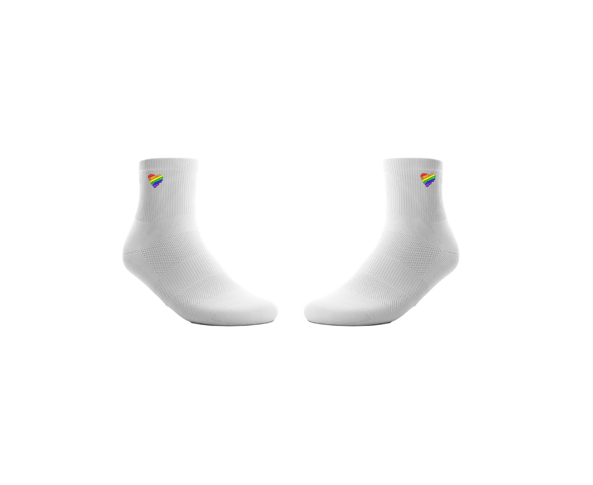 Gay Heart Ankle Socks